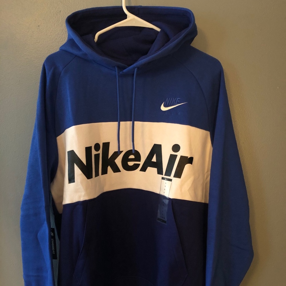 Blue Nike Air Hoodie
